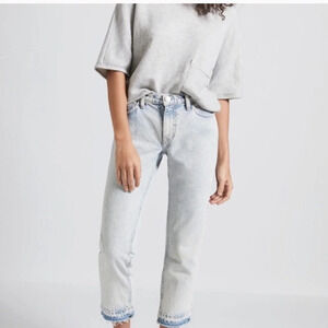 CURRENT/ELLIOT Cropped Straight Jeans Size 29